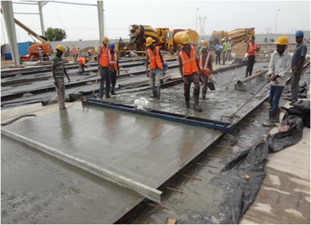VDF Flooring With Hardener